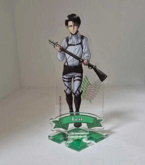 Attack on Titan Levi Lever-Action Rifle Acrylic Stand