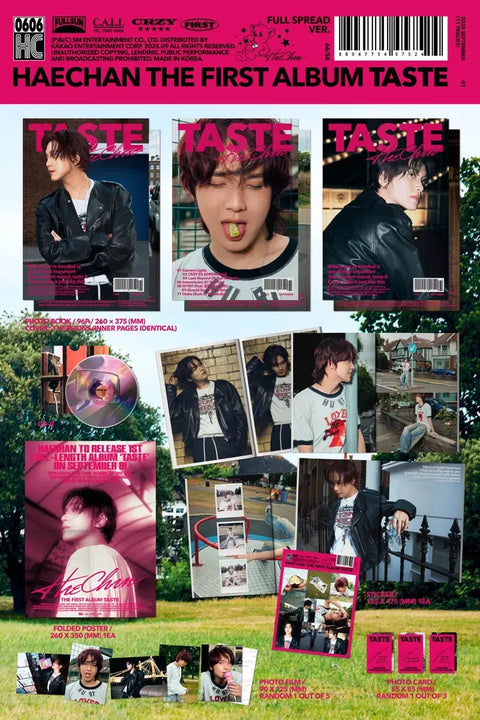 Haechan album full spread ver.
