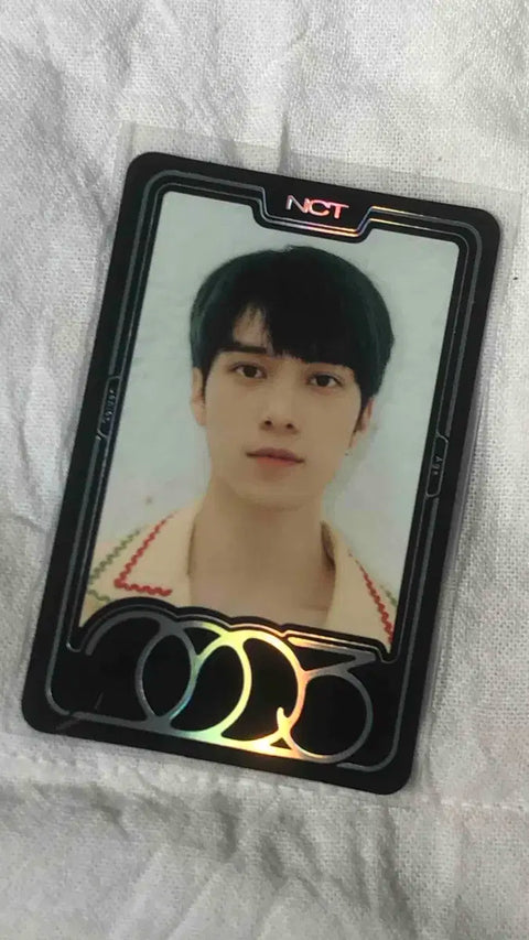 NCT Jeno, Jaemin, Mark, Haechan, Taeyong, Hendery, Jaehyun, Doyoung photocard