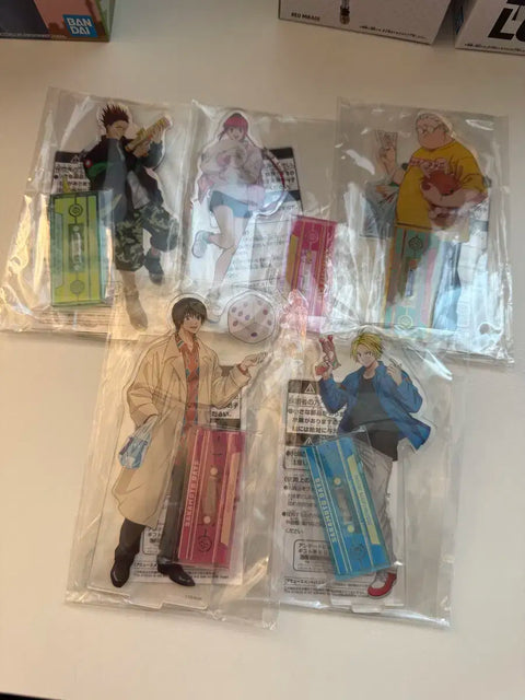 Sakamoto Days acrylic stand bulk transfer, new Nagumo Taro, Lu, Heisuke collaboration