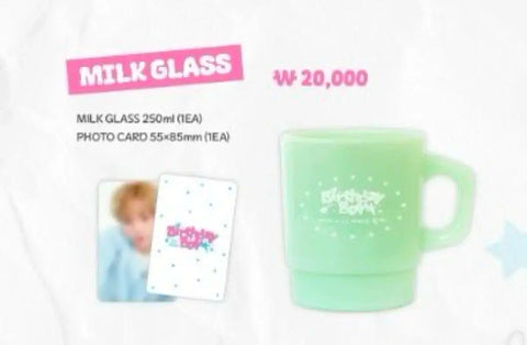 Park Jihoon milk glass photocard included