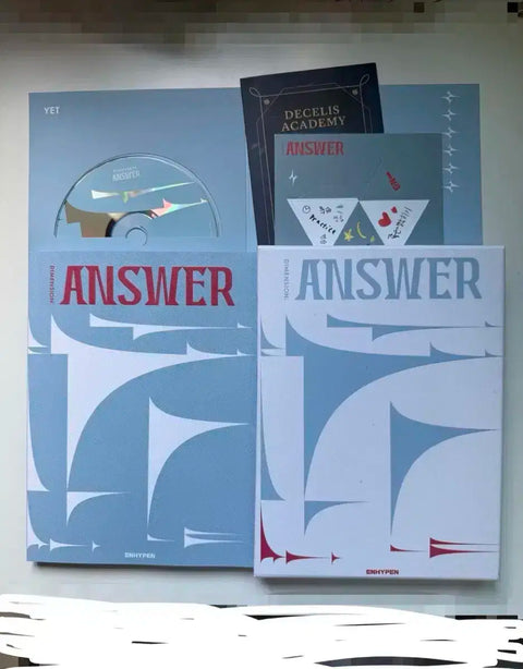 Enhypen Dimension Answer First Press Album Unboxing Enhypen
