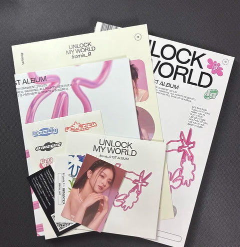 fromis_9 Unlock My World Album Set