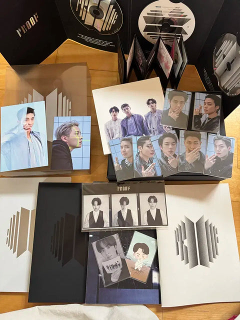 BTS Proof Standard Edition Album + Some Compact Edition Freebies