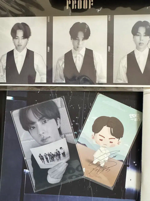 BTS Proof Standard Edition Album + Some Compact Edition Freebies