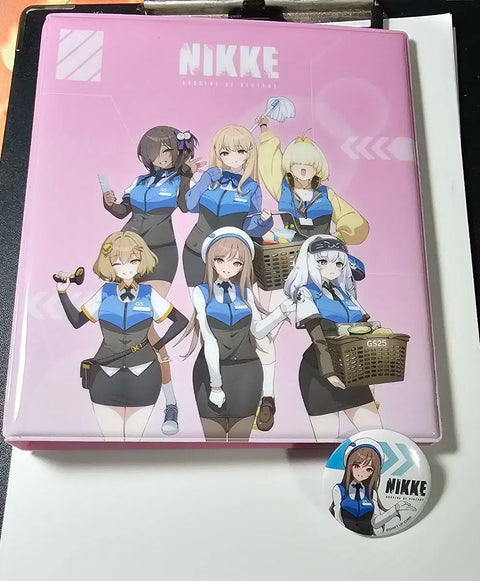 Nikke Goddess of Victory GS25 Binder + Badge