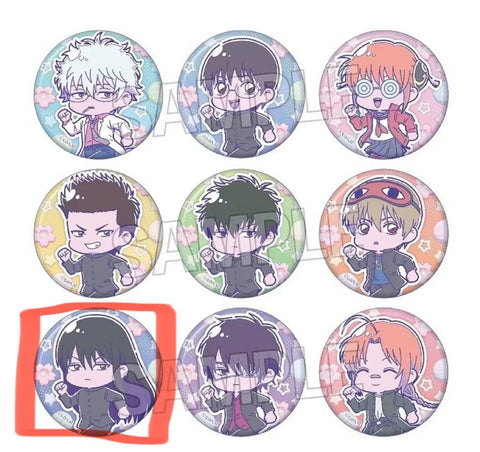 Gintama 3-Z Class 3rd Year Katsura Zura Melon Pop Can Badge