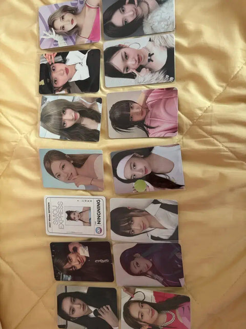 Selling Ive and Aespa photocards. I also have lucky draws, and there are almost no flaws!!