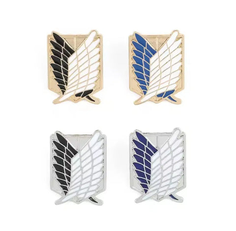 Attack on Titan Survey Corps Badge Set