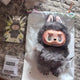 Pop Mart Labubu Fluffy Doll Gray
