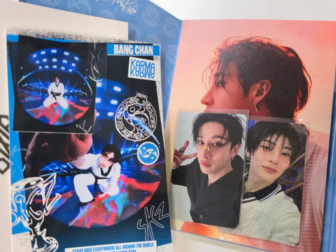 Unboxing) Stray Kids KARMA Accordion Version Album Bang Chan