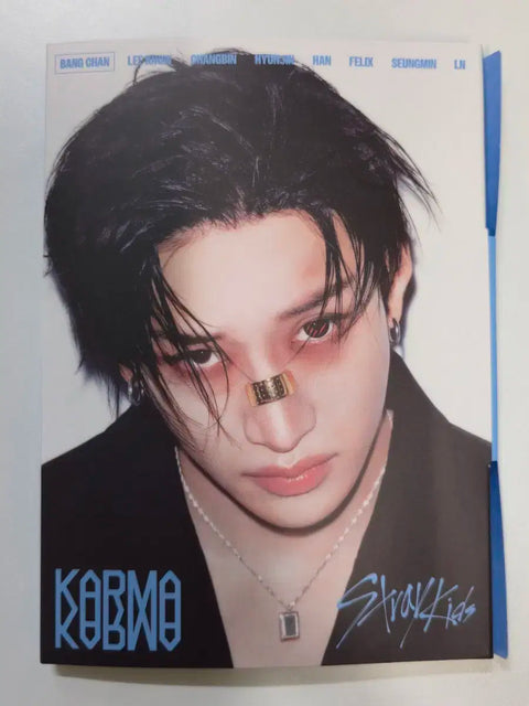 Unboxing) Stray Kids KARMA Accordion Version Album Bang Chan