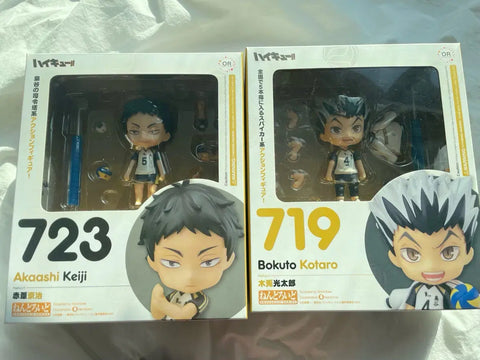 Haikyu!! Akaashi Keiji / Bokuto Koutaro Nendoroid