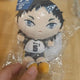 Kuji) Haikyuu Akaashi mini plush for sale.
