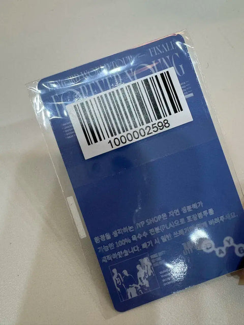 Finale 40,000 won MD photocard, unopened