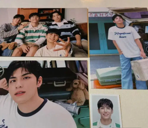 DAY6 Signature Wonpil ID Photo Aladdin Postcard Group Postcard Set Transfer