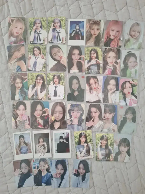 IVE photocard bulk sale!/Market price King Withmu, Sawe, Luck Draw, Group division, Eleven, Mine, Close-up, Secret