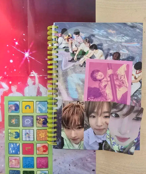 NCT Wish Sakuya color photobook contents all together transfer