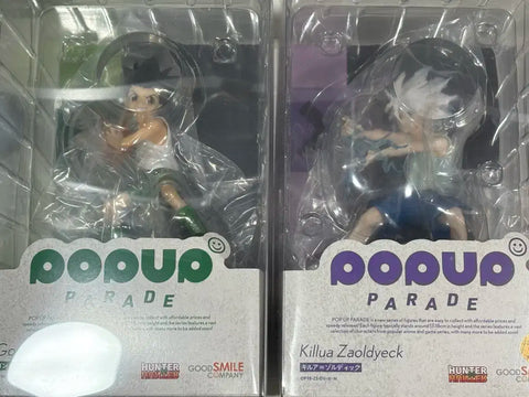 Hunter x Hunter Pop Up Parade Gon & Killua Figures - Selling as a set.