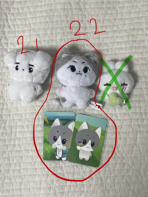 ENHYPEN Jungwon doll Nyangjju Go2 transfer