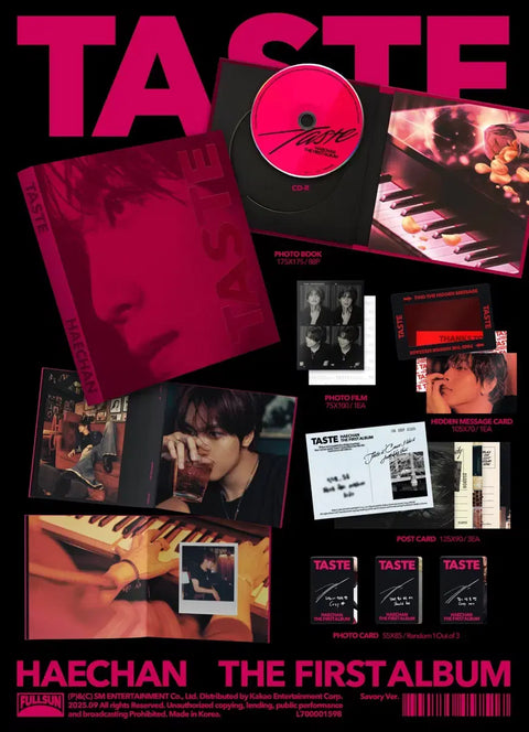 Haechan solo savory ver. Unopened + unreleased photocard