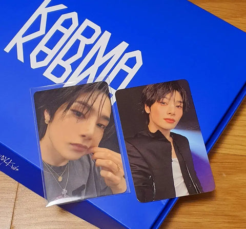 Stray Kids Karma KARMA Standard Edition I.N Apple Music Benefit Photocards Set
