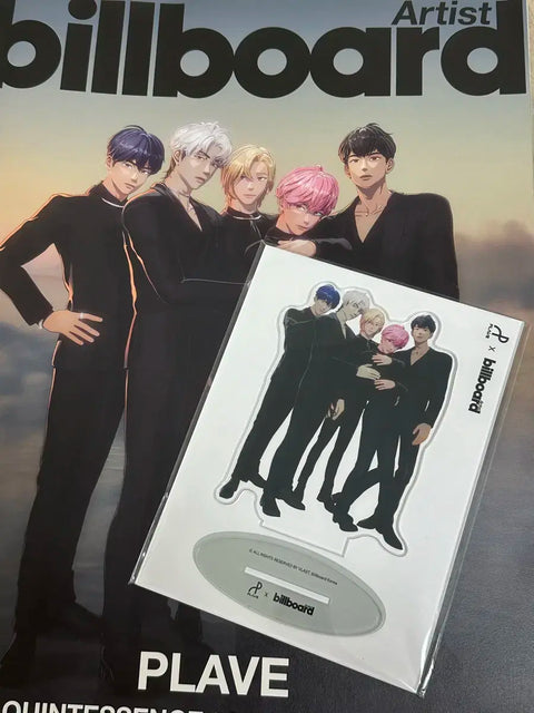 PLAVE Billboard Magazine + Acrylic Set