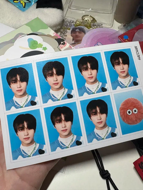 Haechan Candy Magazine Proof Photo ID Photo