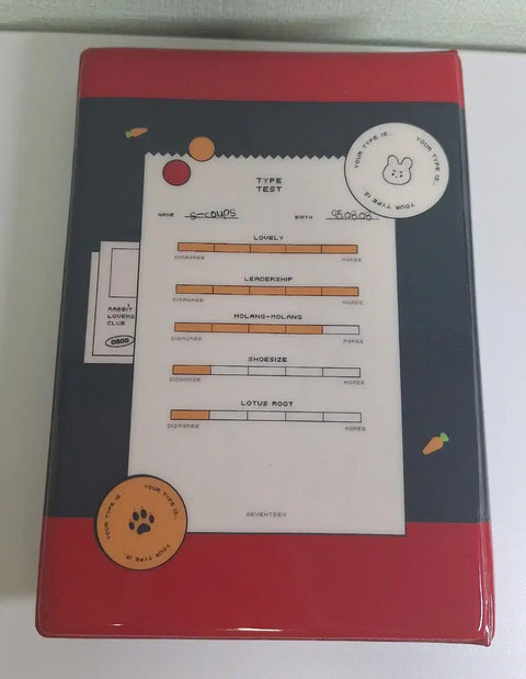 Seventeen S.Coups photocard binder jumbo collect book collect book