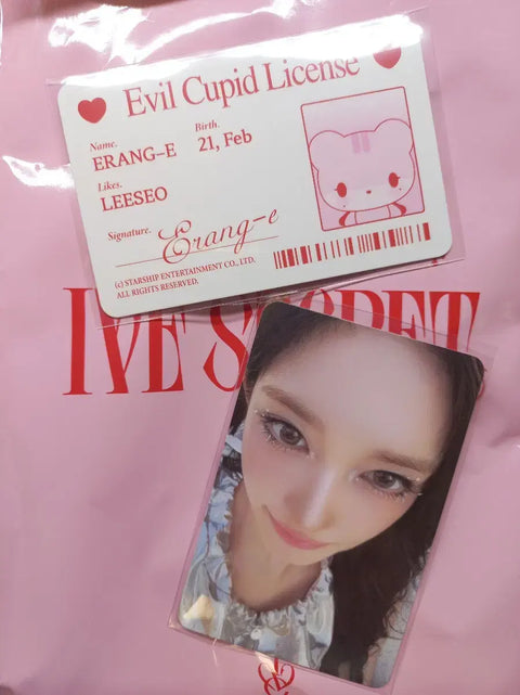 Selling Ive Secret Evil Cupid version album.