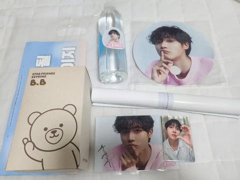 Unopened batch Choo Young-woo fan meeting entrance gift, reverse fan support gift, transfer