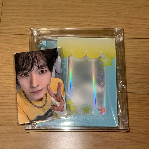 NCT Wish Yushi Acrylic Shaker Binder Photocard Unopened Included
