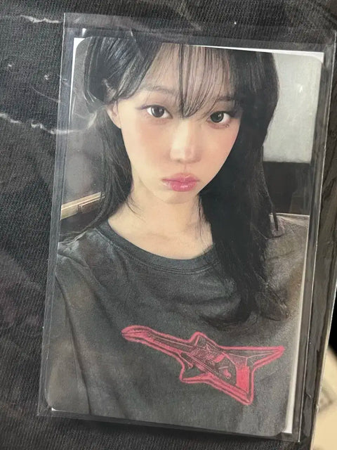 aespa Winter Richman T-shirt Long Sleeve Photocard