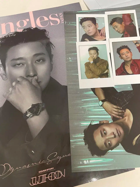 [Batch] Ju Ji-hoon Singles Japan Magazine Poster Polaroid Full Set Japan Baek Gang-hyeok Joong-oe Center