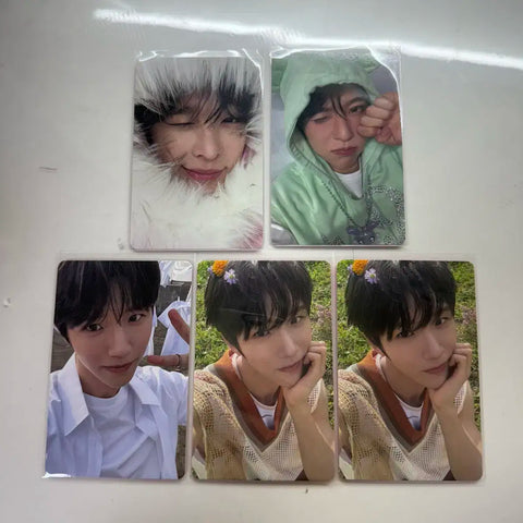NCT Wish Wish Color First Press Limited Riku Sion Jaehee Aing Miracle Photocard Set