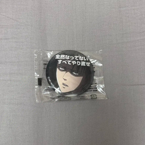 Attack on Titan Levi Seven Eleven Can Badge