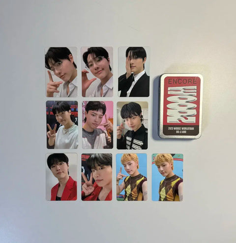 Cho Seungyoun WOODZ Our And Concert MD Goods Tin Case Photocard Bundle