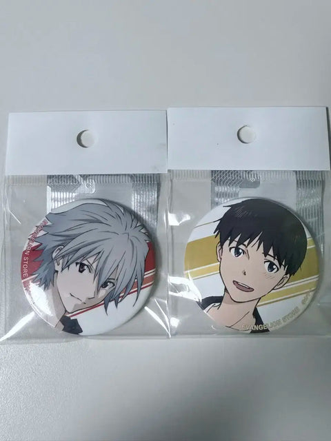 Evangelion Shinji/Kaworu Can Badge Set