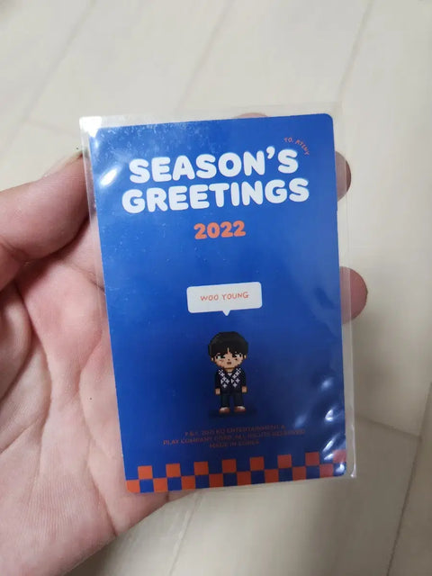 ATEEZ Season's Greetings Wooyoung photocard for sale