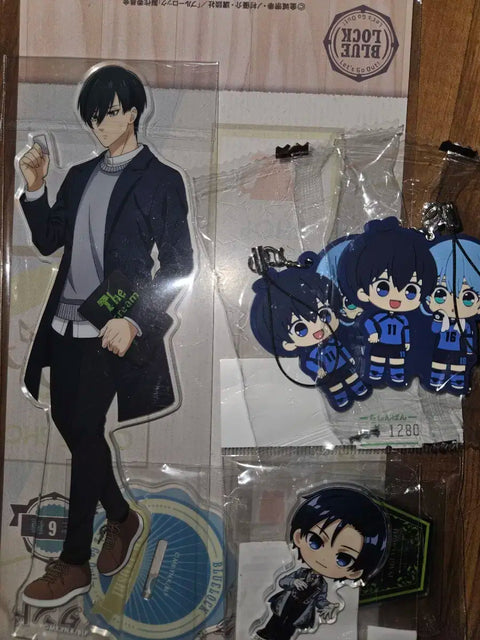 Blue Lock Rin Isagi Hiori Gacha Acrylic Hotel Casual Clothes