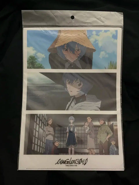 Animate Evangelion Rei Clear File / Unopened