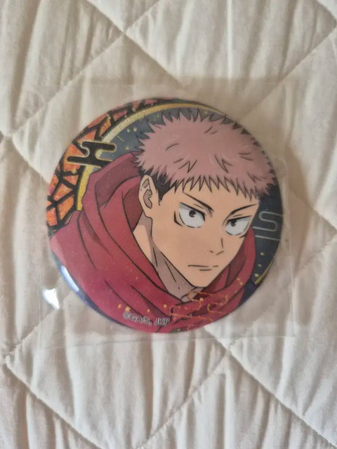Jujutsu Kaisen Can Badge Yuji Itadori