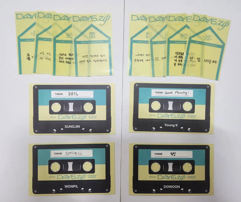 DAY6 Pop-up Playlist Confetti 8 types Transfer