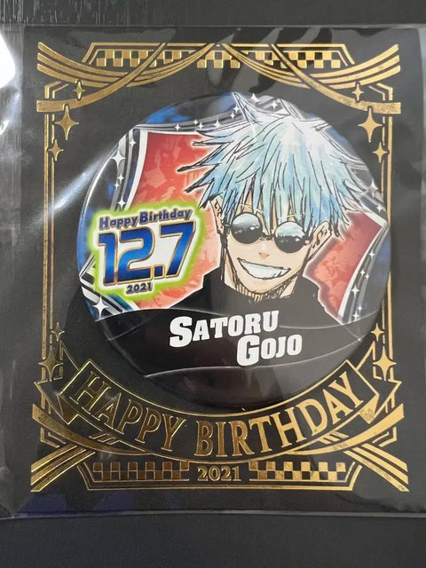 Jujutsu Kaisen Gojo Satoru Birthday 2021 Badge