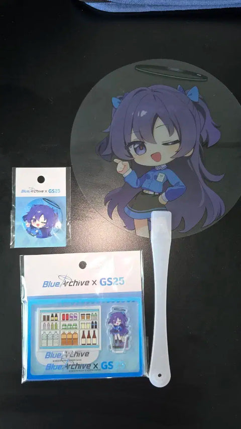 Blue Archive GS25 Collaboration Special Seminar Yuuka Goods Unopened Bundle