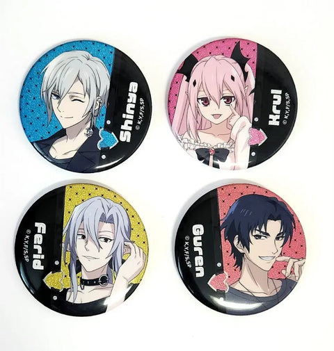 Seraph of the End Karate Chibi Can Badge Transfer/Sale Seraph Ferid Krul Shinya Guren