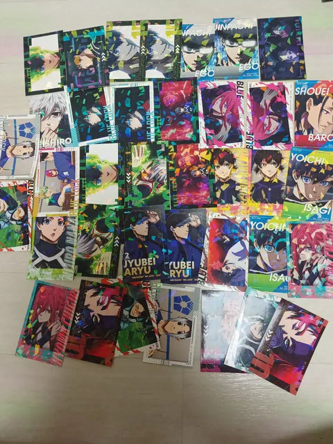 Blue Lock Ichiban Kuji Hologram Sticker Goods Bundle