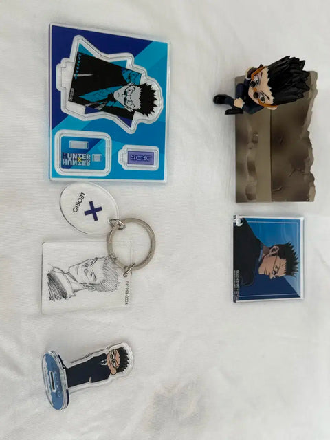 Hunter x Hunter Leorio Bundle Desktop Jirori Acrylic Stand