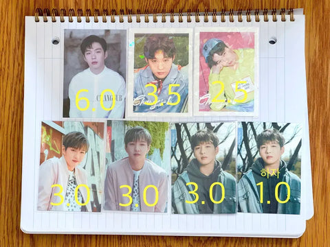 Lee Changsub Album Photocard Poca Japan Limited Edition bpm brand LUV Unreleased Photo
