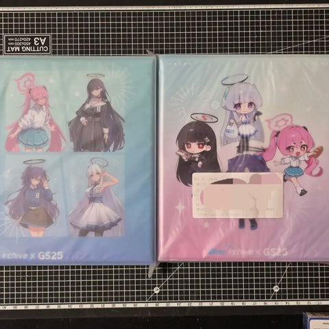 Blue Archive GS25 2nd Collector Book Set